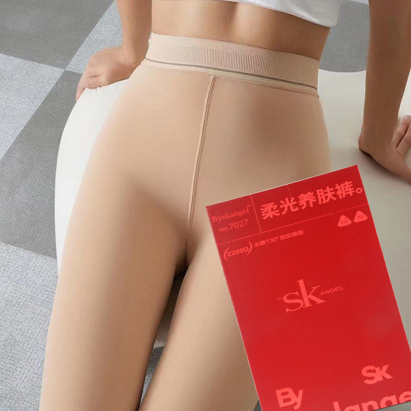 面膜薄绒打底裤连裤袜SK
