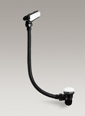 科勒卫浴18355T-CP/18355T-RGD艾芙浴缸排水（柔性软管）去水下水