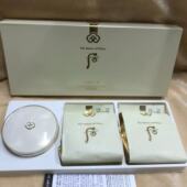 韩国本土Whoo后拱辰享美黄金紧颜气垫粉底液BB带替换芯防汗清透