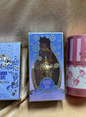 Anna sui安娜苏FANTASIA筑梦天马鎏金粉翼行空独角兽女香30 50ML