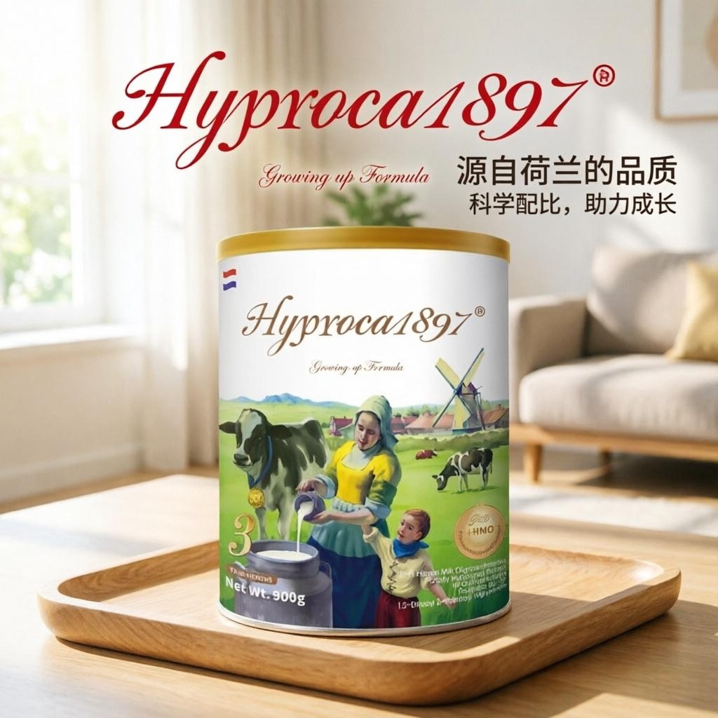 荷兰海普诺凯1897荷致未来版3段900g婴幼儿成长奶粉含HMO乳铁蛋白
