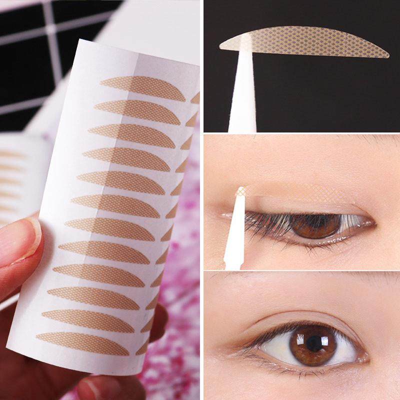 肿泡眼双眼皮贴女蕾丝肤色哑光防水防汗单眼皮无痕自然超隐形大号