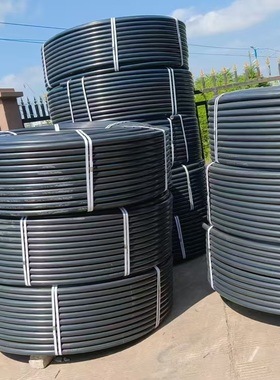 40硅芯管pe穿线管PE管材32防水套管50塑料管盘管预埋管新品25水管