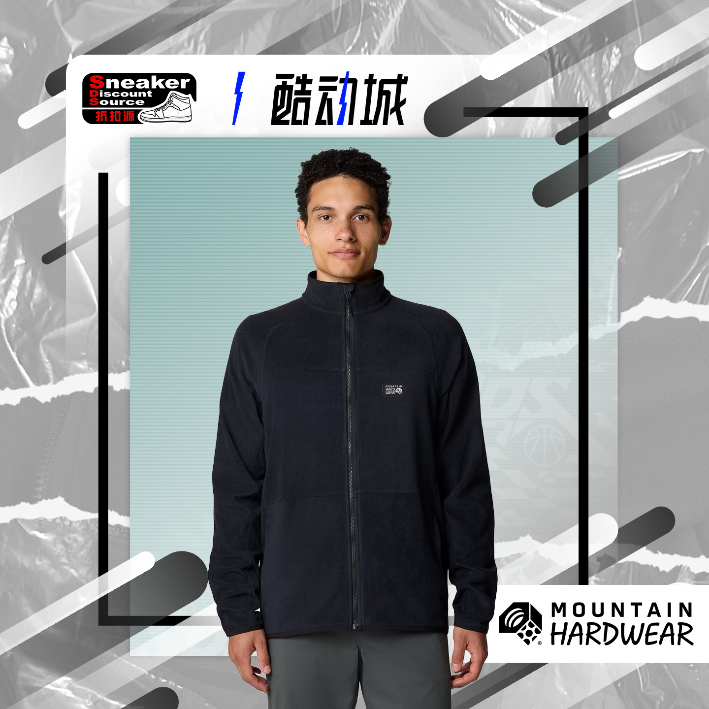 MountainHardwear男款抓绒夹克