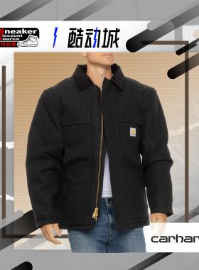 Carhartt 卡哈特 C003 主线帆布美式工装夹克外套冬季棉服