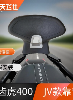 天飞仕适用于三阳剑齿虎400后靠背ADXTG铝合金靠背JV款靠背