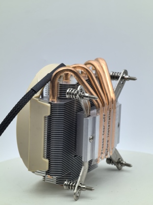 迈度MD56J-4C 4*6mm热管下压式超薄56mm散热器ITX 115X/1700/2011