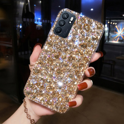 新款oppoReno16pro满钻手机壳高级感reno15带钻石闪14奢华水晶13保护套防摔Findx9女X8镶X7软壳12潮11SE水晶+