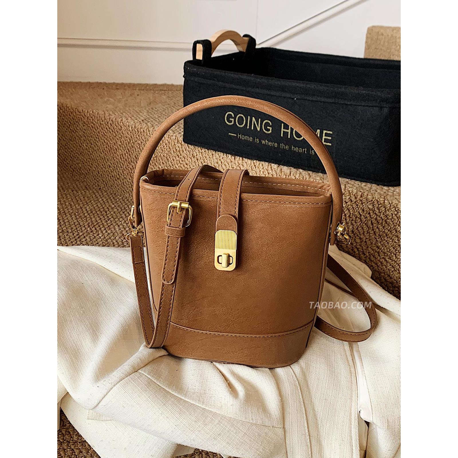 时尚复古磨砂小包女2025新