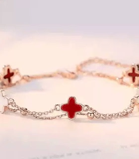 2024年新款手链红玛瑙小众设计
