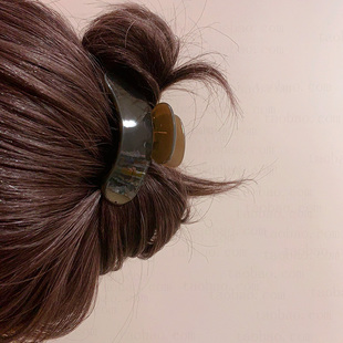 发量少中号发夹女高级感后脑勺盘发抓夹春秋新款 鲨鱼夹子发卡发饰