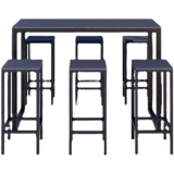 Производитель Nordic Outdoor Casual Plastic Пластиковый холбически высокий высокий уровень стола и стул.