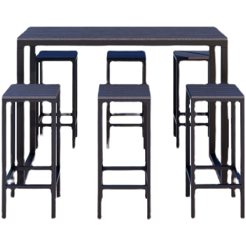 Производитель Nordic Outdoor Casual Plastic Пластиковый холбически высокий высокий уровень стола и стул.