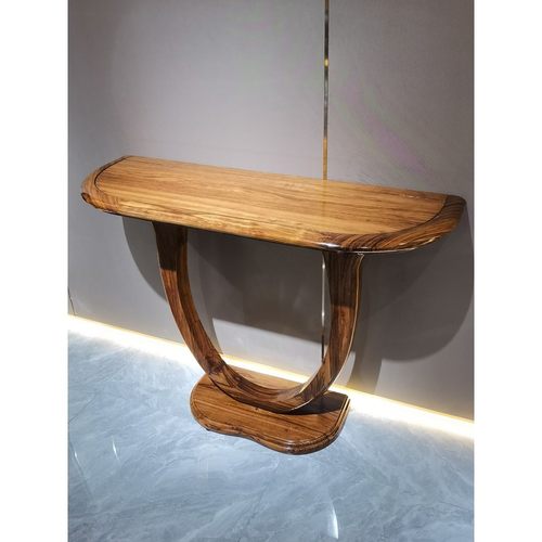 乌金木实木玄关台简约禅意玄关桌 门厅玄关柜条案 入户供桌端景台