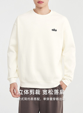 宅男社男装立体绣花加绒卫衣男2025冬季新款奥粒绒男士卫衣55880