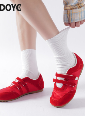 OYDOYC 纯色袜子女中筒袜夏季韩版百搭纯棉袜白色日系简约堆堆袜