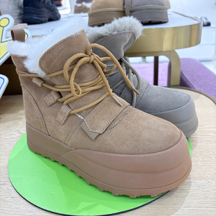 COMELY 康莉 2024年冬靴 厚底保暖加厚圆头款专柜雪地靴 KZL48832