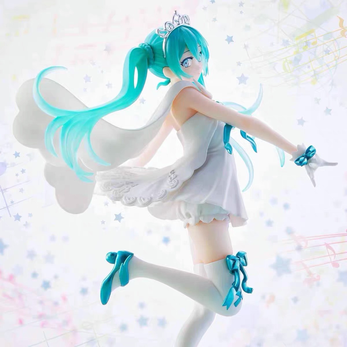 日本动漫手办景品 V家美少女二次元初音未来miku15周年纪念版spm