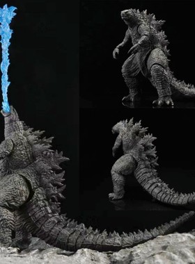 SHM红莲哥斯拉大战金刚2019怪兽之王男孩送儿童玩具可动模型手办