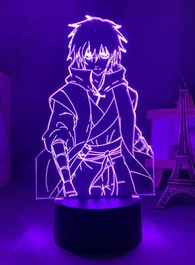 刺客伍六七周边小夜灯手办梅花十三桌面摆件立牌装饰氛围灯礼物