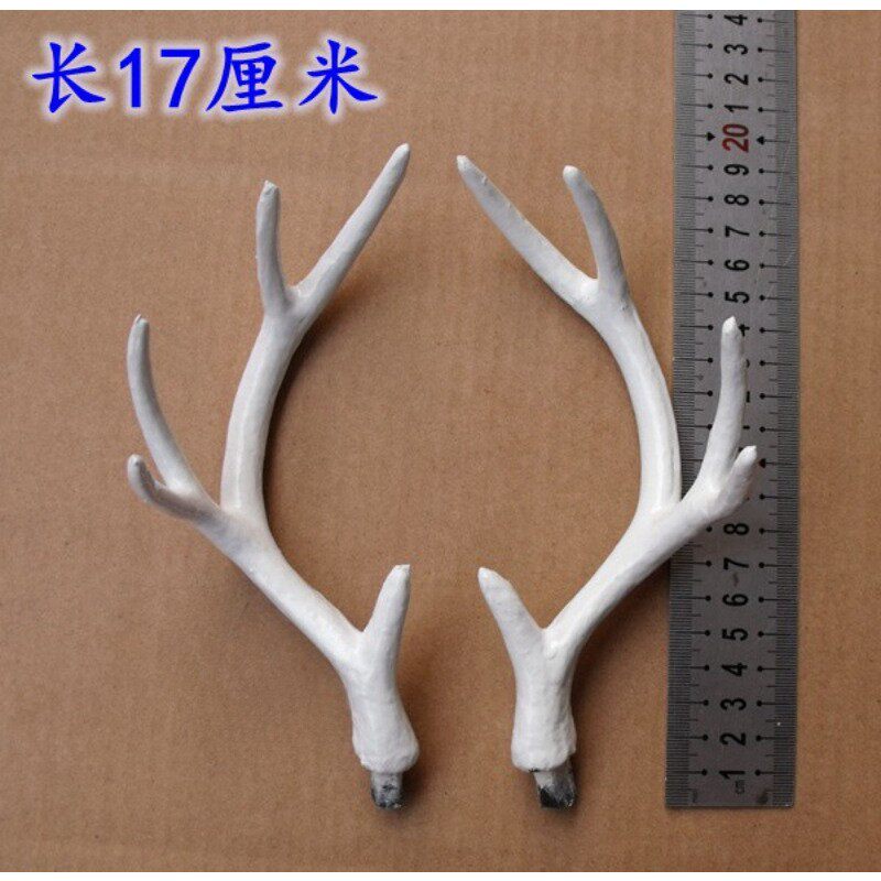 仿真梅花鹿仿真鹿角摄影道具 圣诞用品 装饰品DIY拍摄头饰鹿角