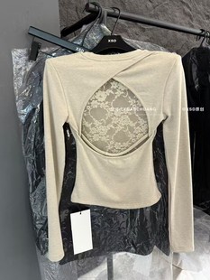 十三行2026春季新款韩版修身显瘦圆领长袖T恤女打底衫上衣