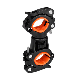 自行车灯架夹手电筒支架电动车固定架夜骑灯手电支架骑行配件大全