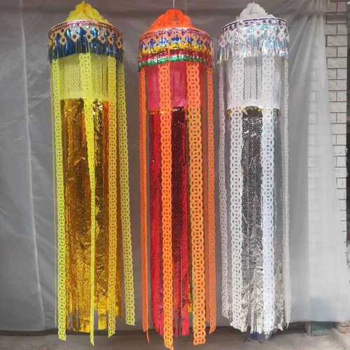 灵堂灯魂望山龙白事用品灵堂布置钱布幡葫芦幡佛幡大布幡