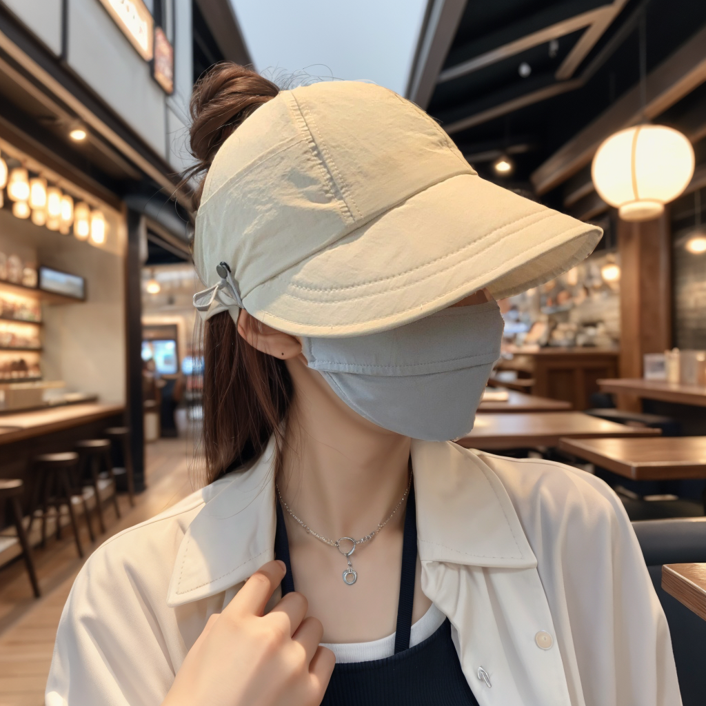 升级代遮阳帽子女夏季速