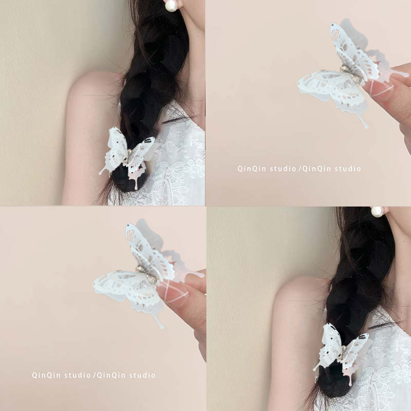 超仙蝴蝶发夹精致气质