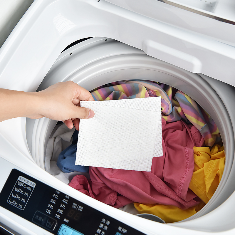 新疆包邮洗衣机粘毛吸毛除毛洗衣神器衣服防染色洗衣片色母除螨吸