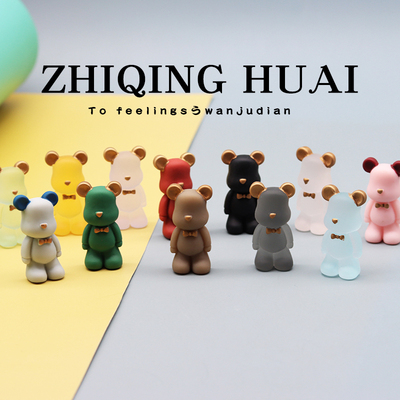 迷你北欧一套领带小熊独立盲袋