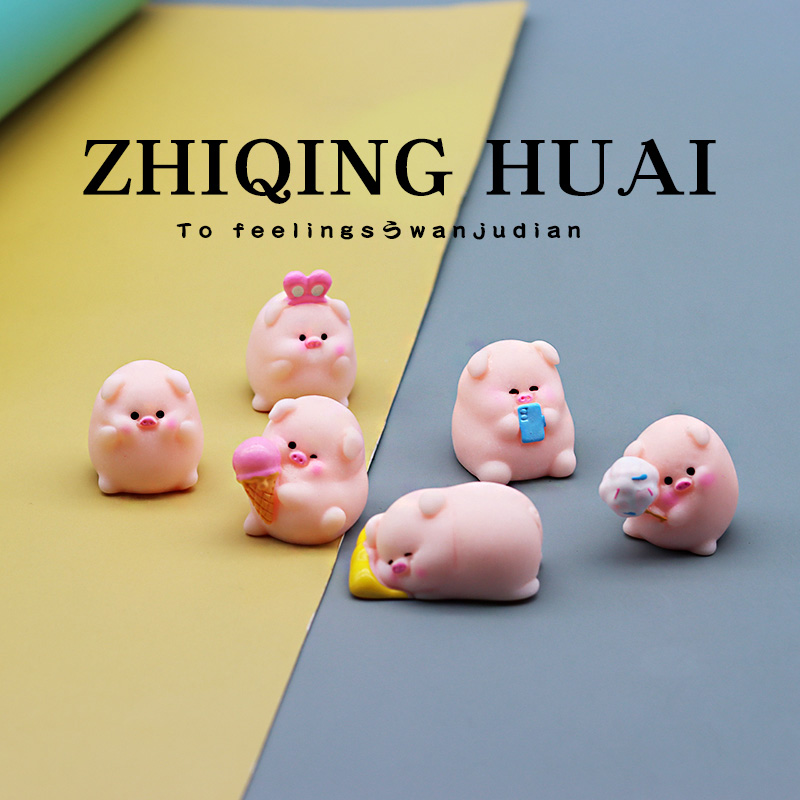 独立盲袋迷你仿真粉嫩小猪猪公仔