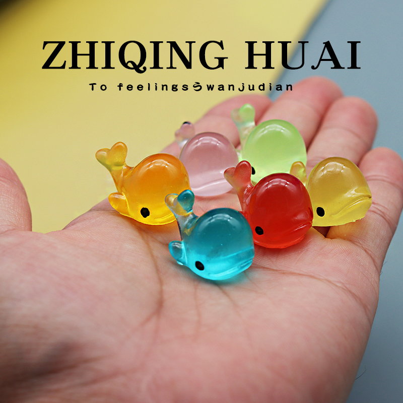 独立盲袋微缩迷你仿真小鲸鱼动物