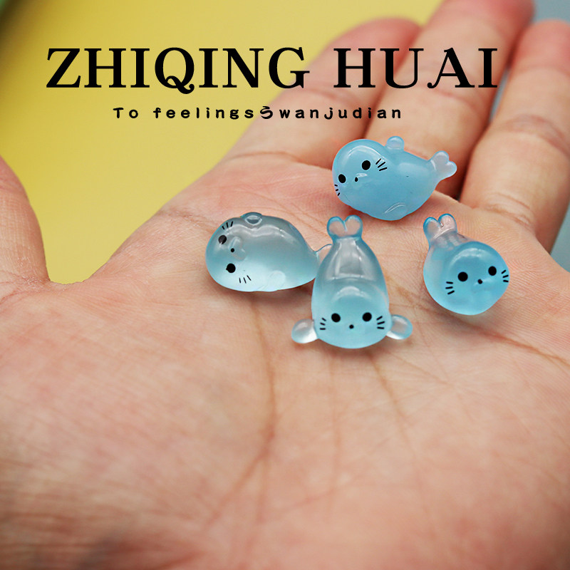 独立盲袋超级迷你小海豹海洋生物