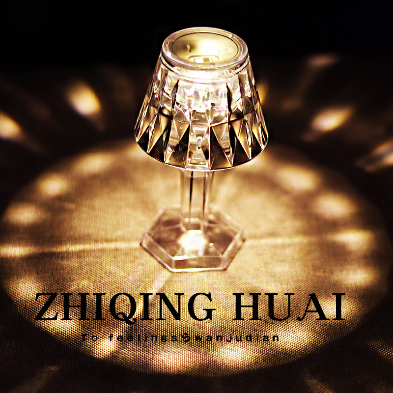 仿真微缩迷你小台灯精致钻石夜灯