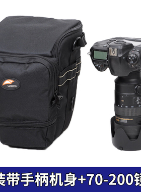单反相机三角包适用佳能相机5D4 80D 6D RF600尼康D800 D850 D750 7500 索尼A7M3 摄影长焦70-200镜头包单肩