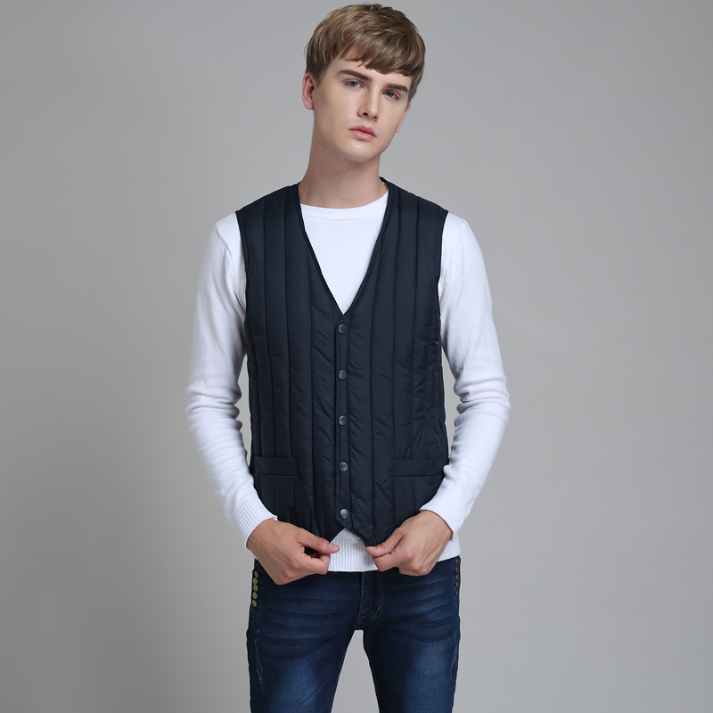 马甲衫宣修身秋冬季暗扣