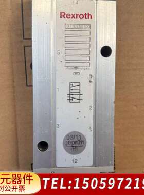 Rexroth 3710750100 电磁阀，型号37