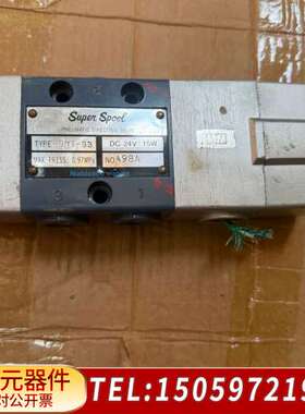 Super Spool气动换向阀，型号PSMT-33，DC