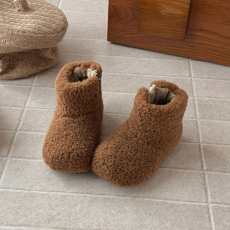 女童雪地靴绒面2026冬季新款毛毛鞋子加绒短靴保暖二棉小女孩棉靴,童鞋/婴儿鞋/亲子鞋,棉靴,淘宝优惠券,粉丝福利购,淘宝优惠卷