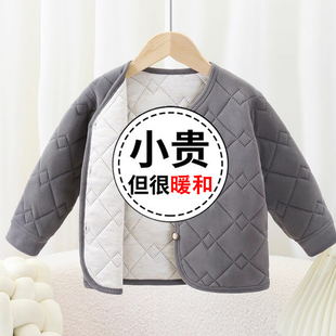 三层夹棉上衣校服内胆神器男女童加厚棉服中大童保暖外套棉袄棉衣