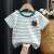 I009-Green Striped Bear