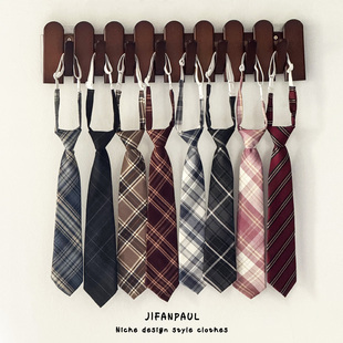 日系JK领带女款配饰制服免打结学院风校服复古学生DK领结衬衫男生