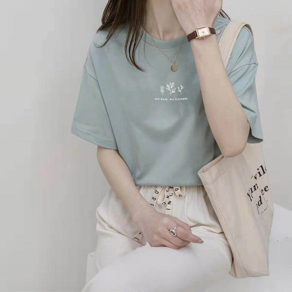 2026新款短袖t恤女夏季广州十三行白马沙河虎门女装高端欧货上衣图片