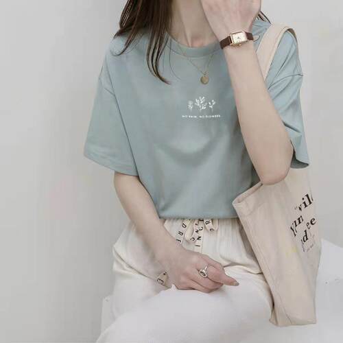2026新款短袖t恤女夏季广州十三行白马沙河虎门女装高端欧货上衣