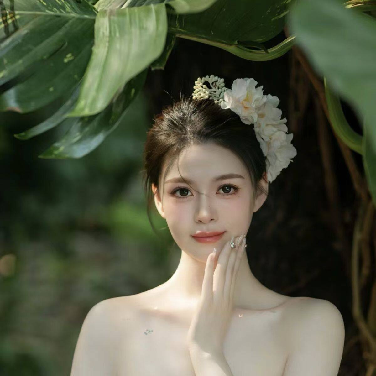 云南傣族超仙手工发饰头花发梳舞蹈泰国头饰演出服装百搭专用影楼