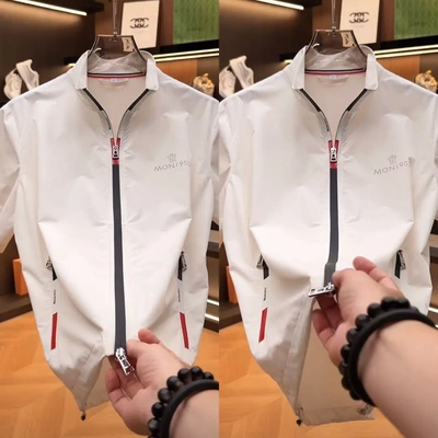 【官方款号-FC1028帆】 2025爆款立领短袖防晒春夏休闲男士(现货)