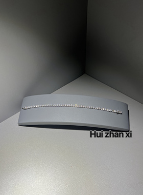 Hui zhanxi白钻满钻精致百搭日常细致款手链