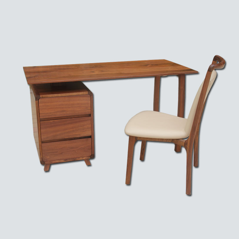 定制北美黑胡桃木书桌